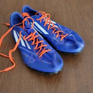 Adidas Adizero Sprint Web Track Spikes Running Shoes Men's Size 9 1/2